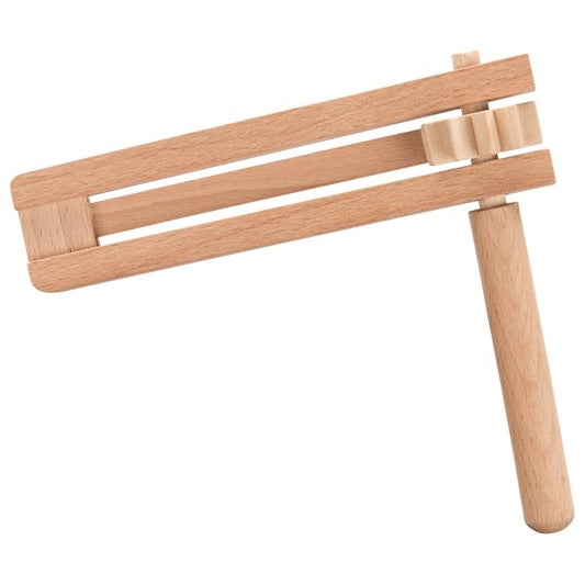 Ratsche Musikinstrument aus Holz von goki Holzspielzeug mit Qualität