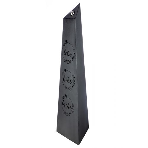 Dekoobjekt Aufsteller Lebe, Liebe, Lache aus Metall von Gilde - Hingucker Ständer Deko Geschenk