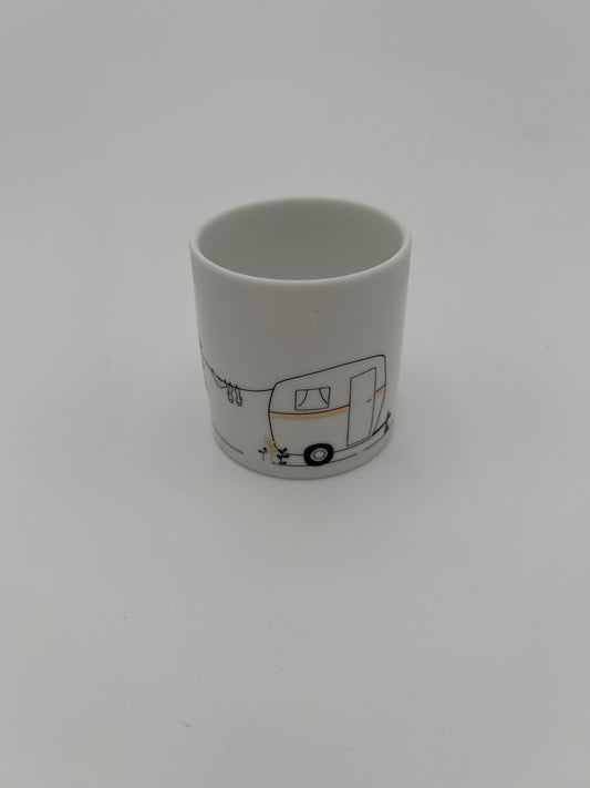 Teelichthalter Camping Neuheit von räder design - Campingfreunde Camper - D.5,1cm H.5,5cm