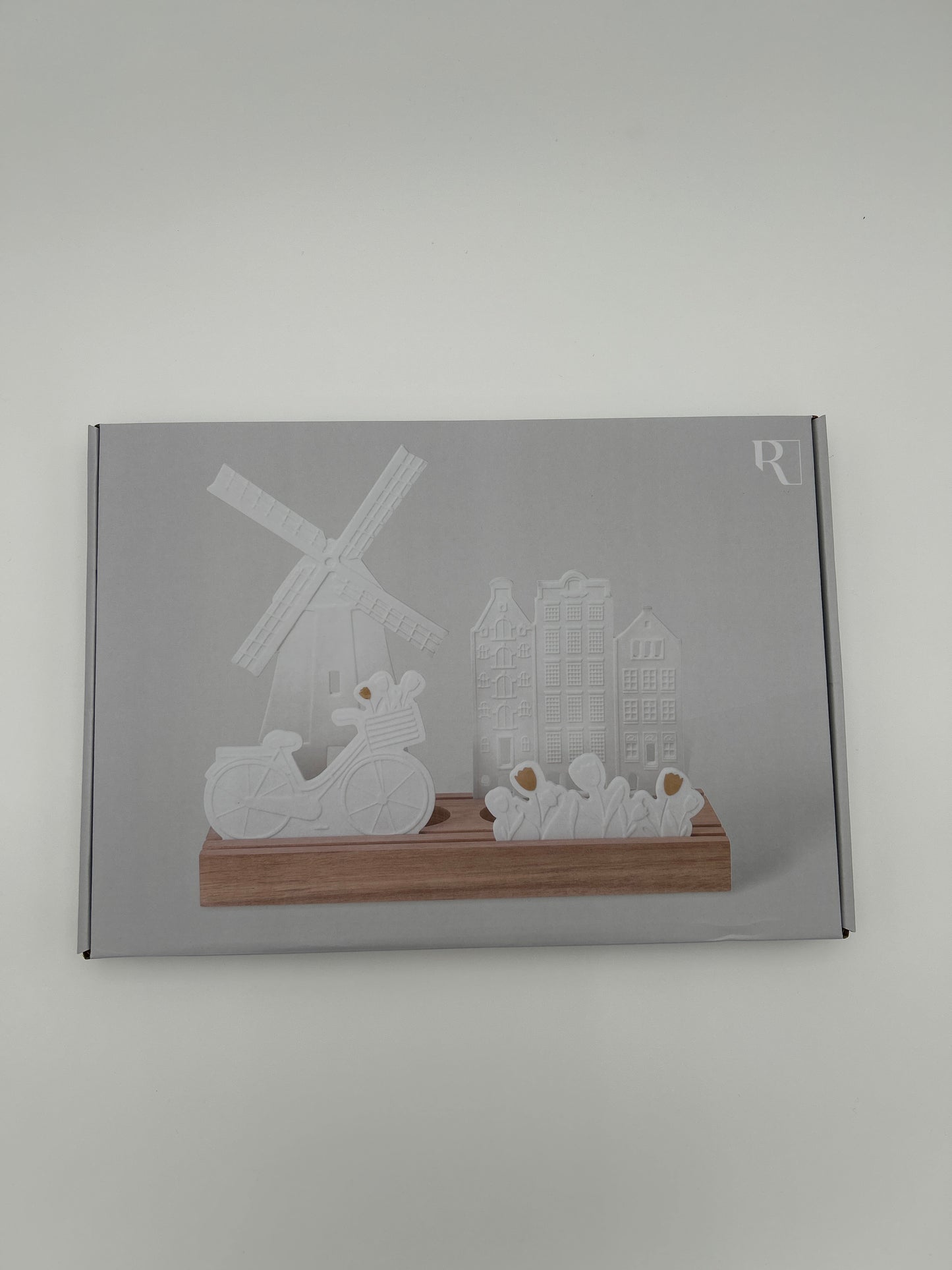 Lichtobjekt Landsilhouette Niederlande 25x9,5x21,4cm Neuheit von räder design