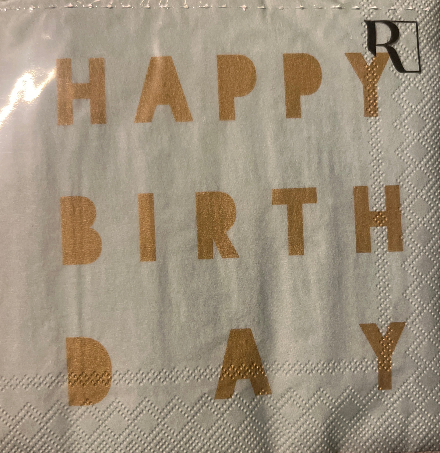 Cocktailservietten 25x25 cm " Happy Birthday " von räder design Geburtstag