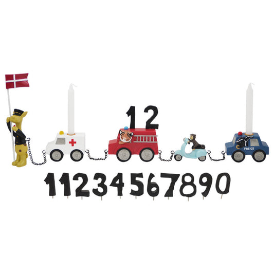 Geburtstagszug Autos Auto von KIDS by FRIIS (danish Design) Dänemark Geburtstag dänisch