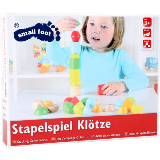 Stapelspiel aus Holz von small foot - Bausteine Stapeln