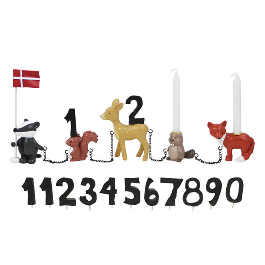 Geburtstagszug Waldtiere Tiere von KIDS by FRIIS (danish Design) Dänemark Geburtstag dänisch