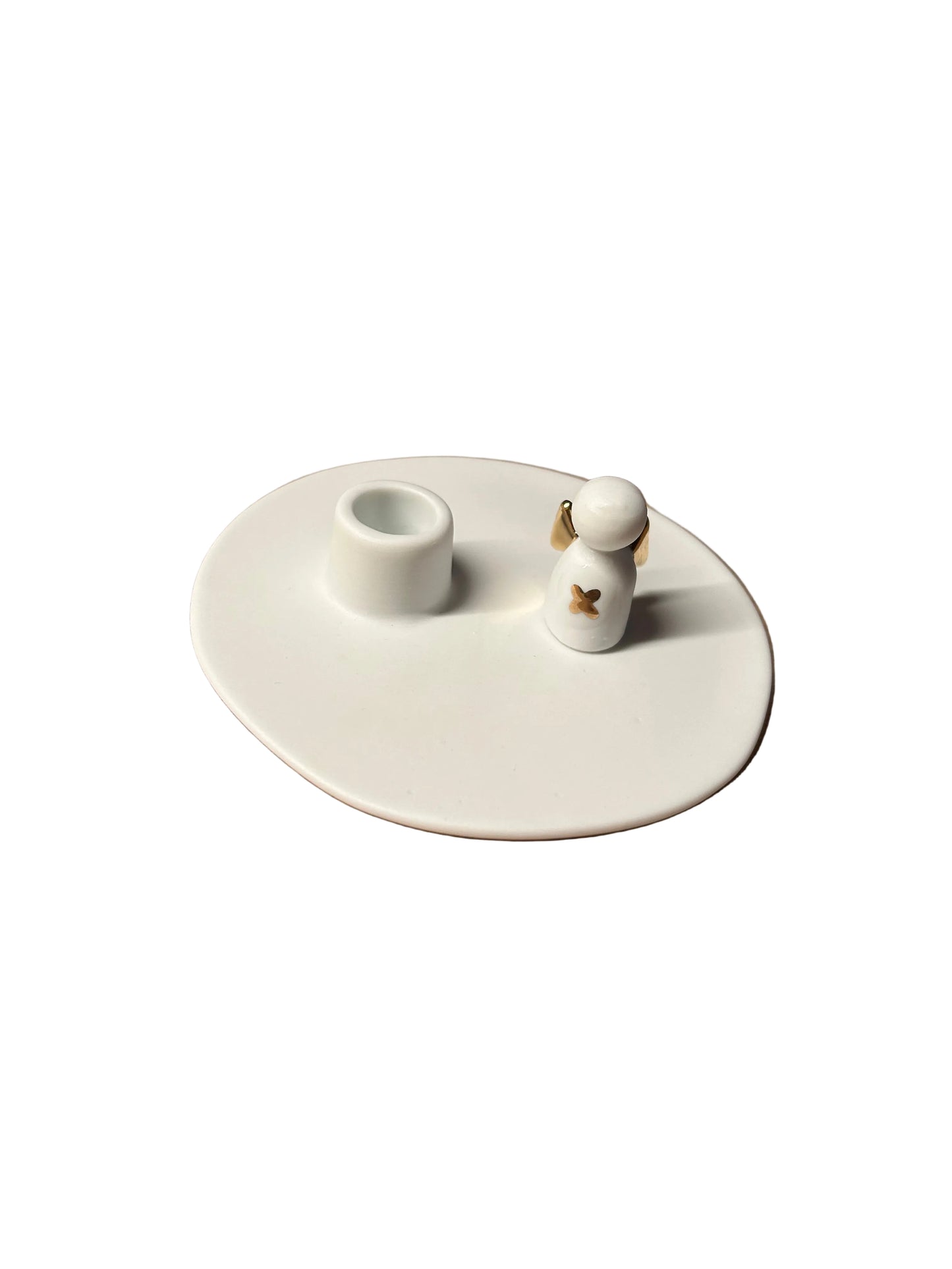 Kerzenhalter kleiner Glücksboote Glücksbringer Geschenkidee aus der Kollektion 2026 von räder design D.9,5m H.3,1cm