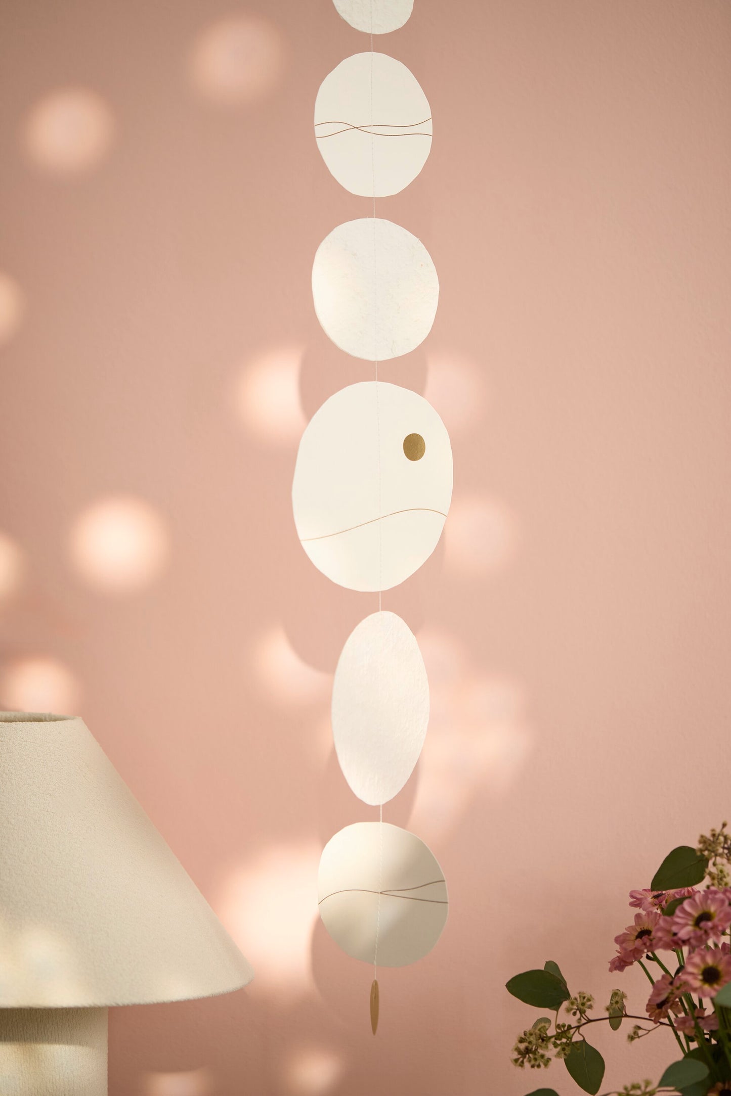 Kette „Schneebälle“ von Räder Design – Winterkette & Dekokette ca. 74 cm