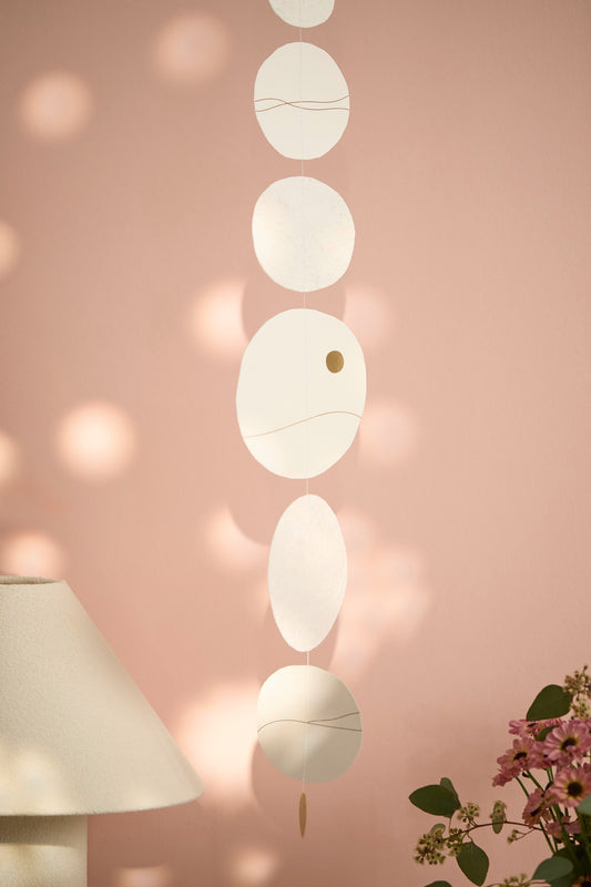 Kette „Schneebälle“ von Räder Design – Winterkette & Dekokette ca. 74 cm
