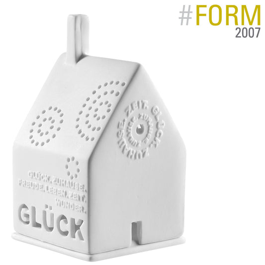 Lichthaus " Zeit & Glück " aus Porzellan von räder design Zuhause Freude Geschenk & Hingucker