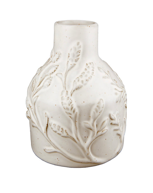 Vase aus Keramik mit Blumenmuster 11 cm hoch von Gilde Blumenfreunde