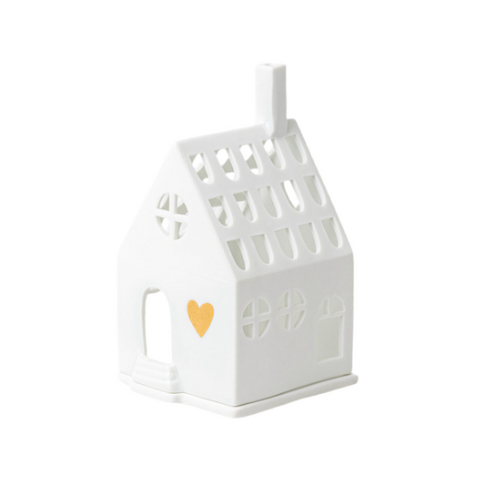 Lichthaus aus Porzellan " Home is where the heart is " von räder design