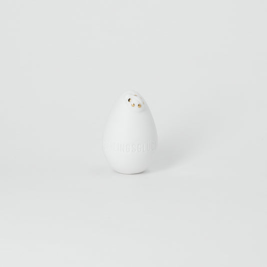 Porzellanei Frühlingsglück Ei aus Porzellan Osterdekoration Ostern Frühjahr von räder design H.6,5cm D.4,5cm