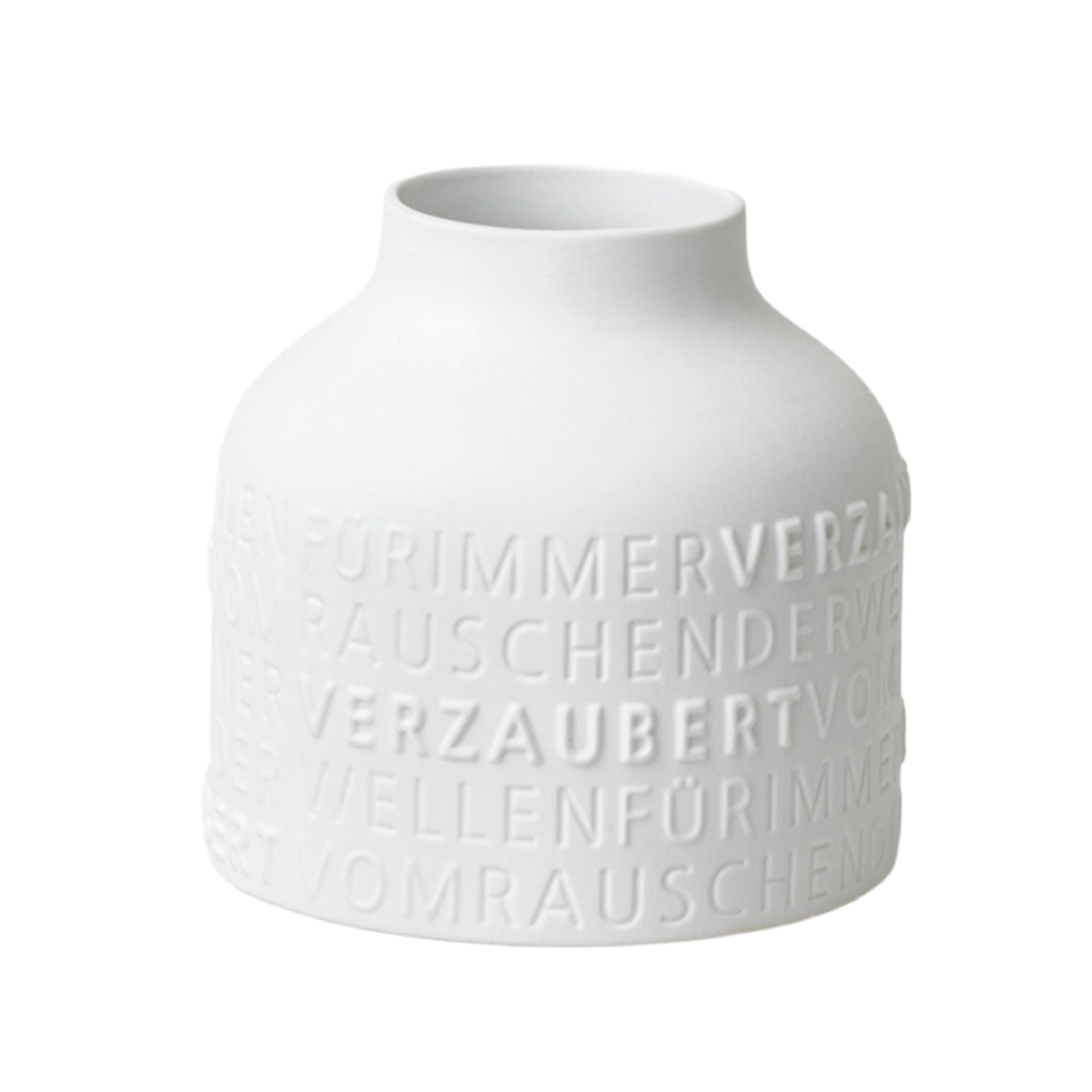 Vase aus Porzellan " Für immer verzaubert " von räder design Designvase
