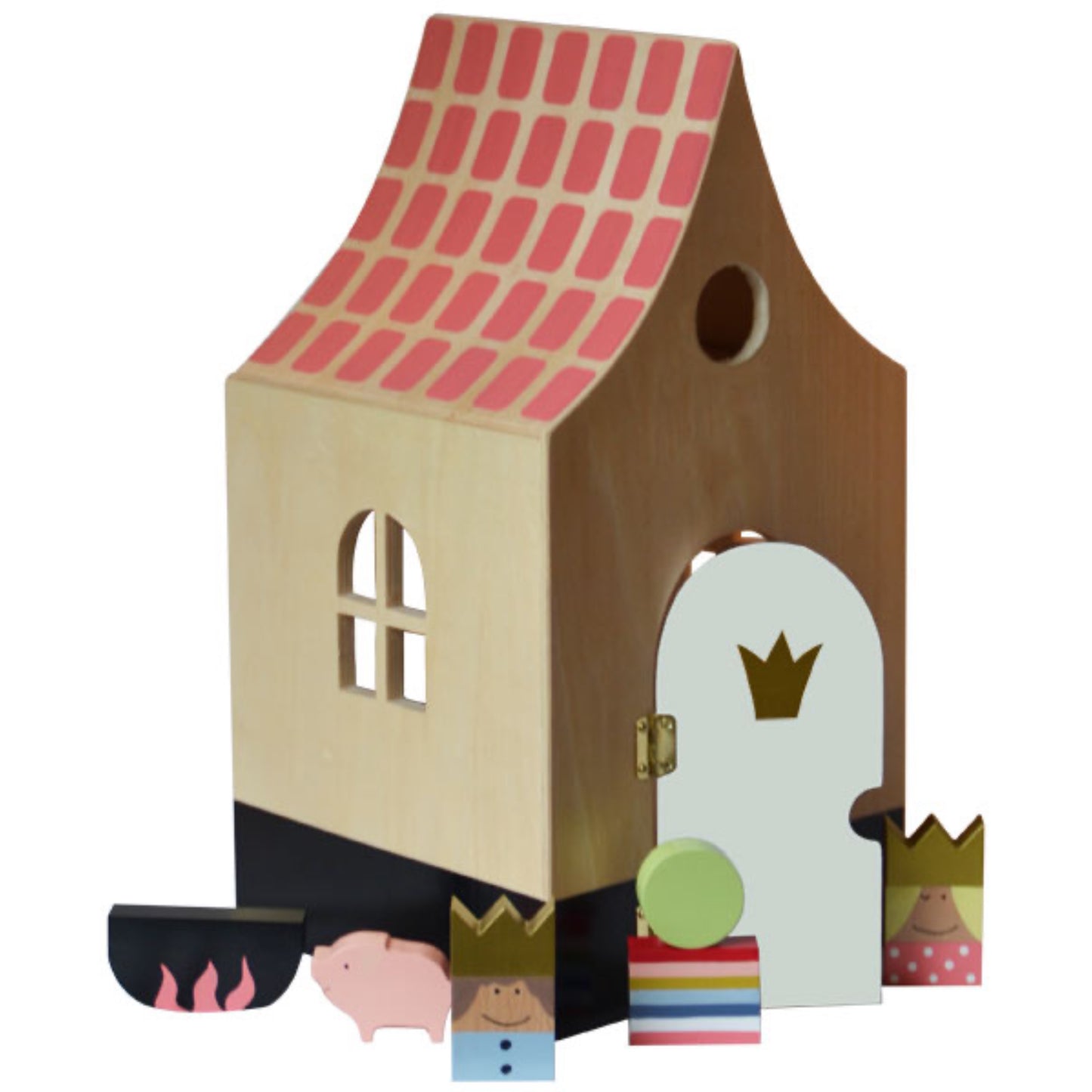 2-in-1 Sortierbox und Puppenhaus "Märchen" von KIDS by FRIIS (Danish Design) Exclusiv Dänemark