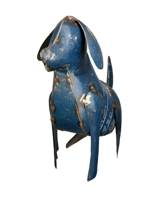 Figur Hund Dackelmotiv aus Eisen von Gilde - Hundeliebhaber Dackel