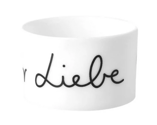 Teelichthalter aus Porzellan " Fest der Liebe " von räder design - Weihnachten