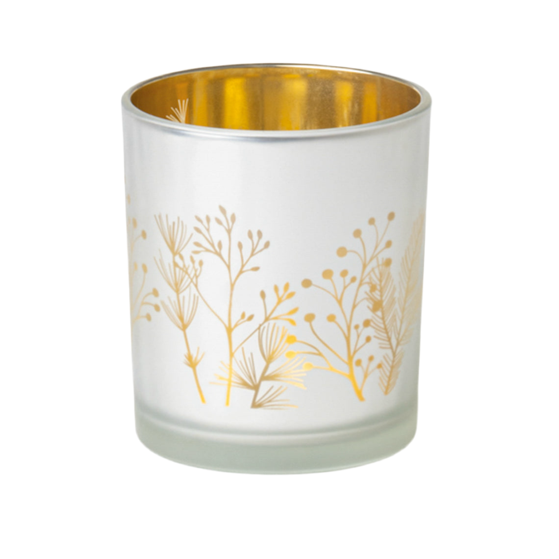 Teelichthalter aus Glas "Winterzauber, Zweige" von räder design - Weihnachten Weihnachtsdekoration