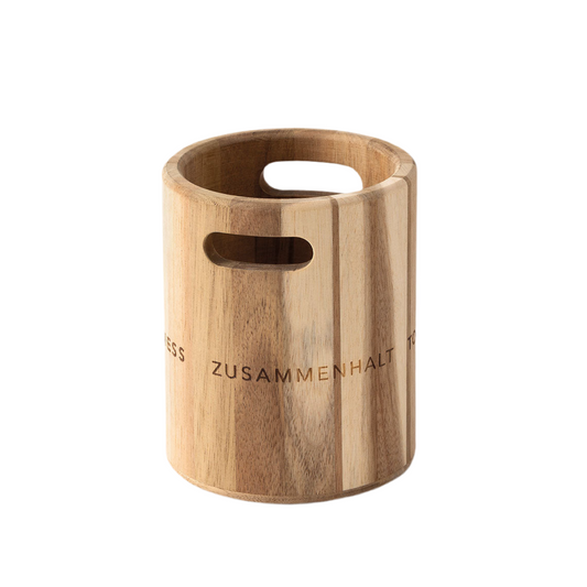 Behälter aus Holz " Zusammenhalt " von räder design für Küchenutensilien