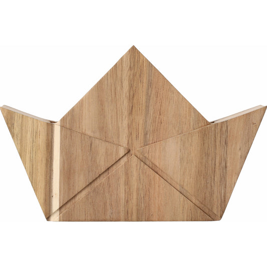 Serviettenhalter aus Holz Bootform von räder design - maritime Dekoration