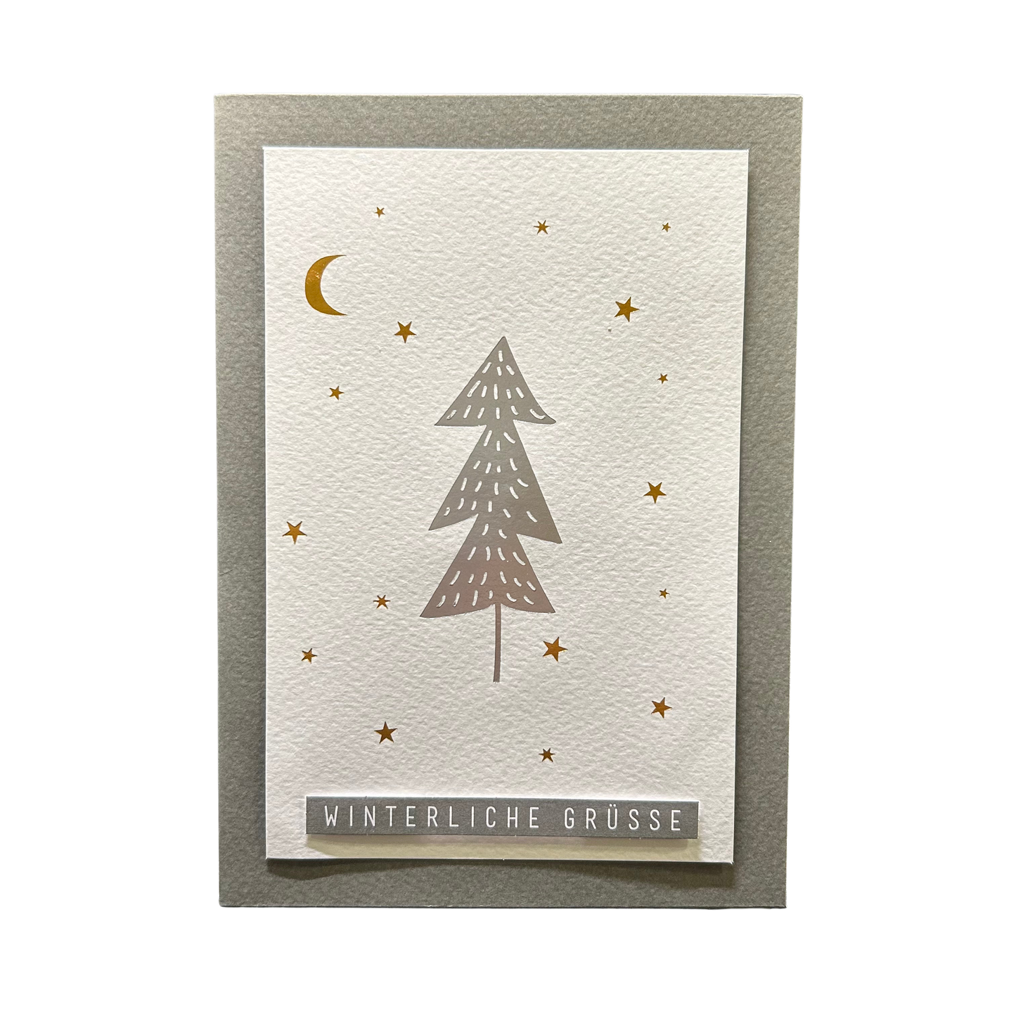 Weihnachtskarte Winterliche Grüße von räder design