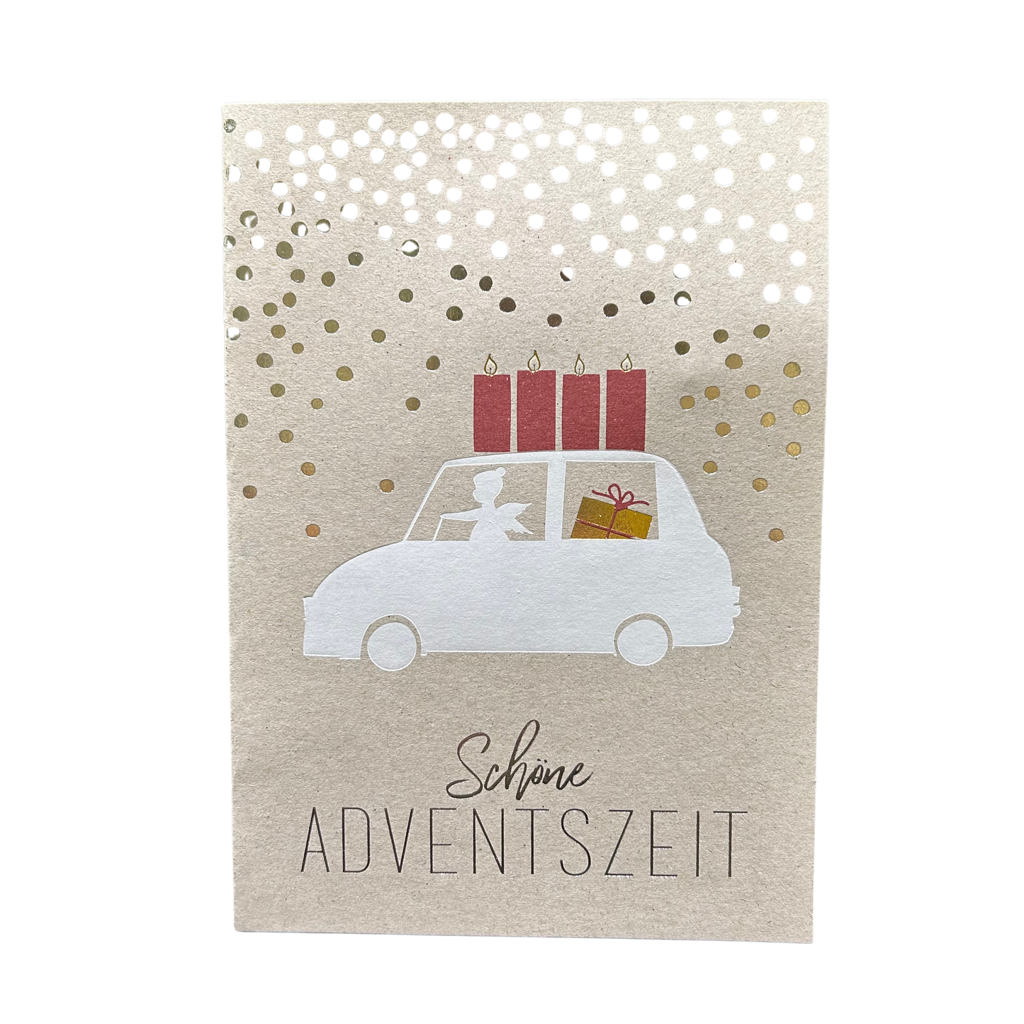 Weihnachtskarte Schöne Adventszeit von räder design