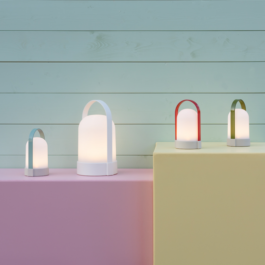 Leuchten Uri Piccolos 3er-Set blau rot grün von Remember