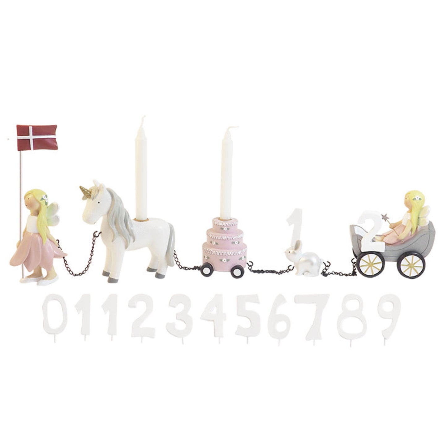 Geburtstagszug Blumenfee Blumen von KIDS by FRIIS (danish Design) Dänemark Geburtstag dänisch