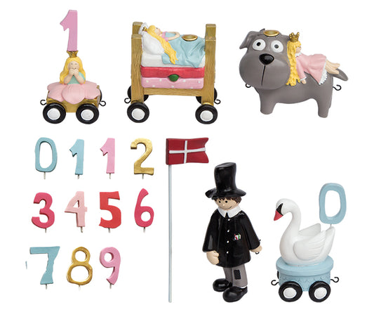 Geburtstagszug H.C. Andersen Märchen - Mädchen von KIDS by FRIIS (danish Design) Dänemark Geburtstag dänisch