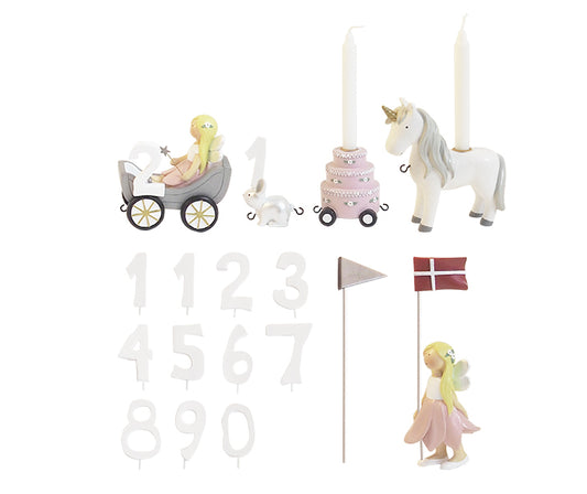 Geburtstagszug Blumenfee Blumen von KIDS by FRIIS (danish Design) Dänemark Geburtstag dänisch