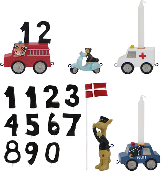 Geburtstagszug Autos Auto von KIDS by FRIIS (danish Design) Dänemark Geburtstag dänisch