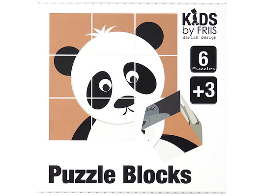 Würfelpuzzle mit 6 Motiven " Arche Noah " von KIDS by FRIIS (danish Design)