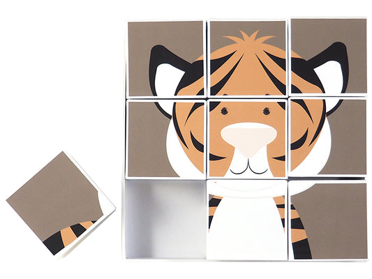 Würfelpuzzle mit 6 Motiven " Arche Noah " von KIDS by FRIIS (danish Design)