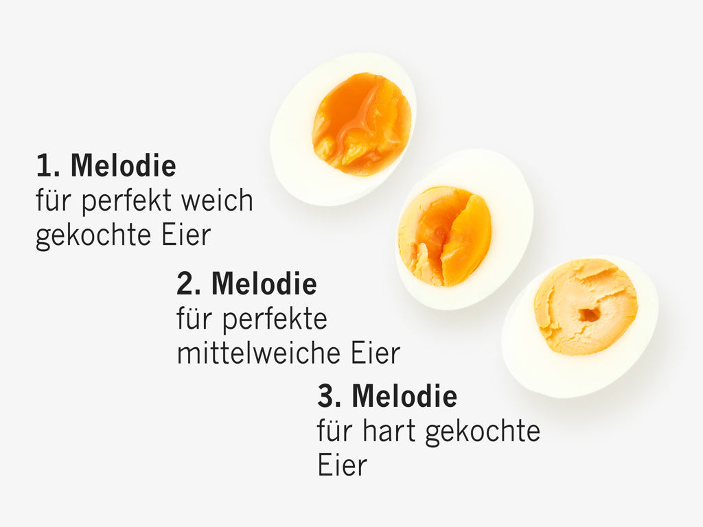 PiepEi Hartmut für hart gekochte Eier von Brainstream - Eieruhr mit Musik Geschenkidee