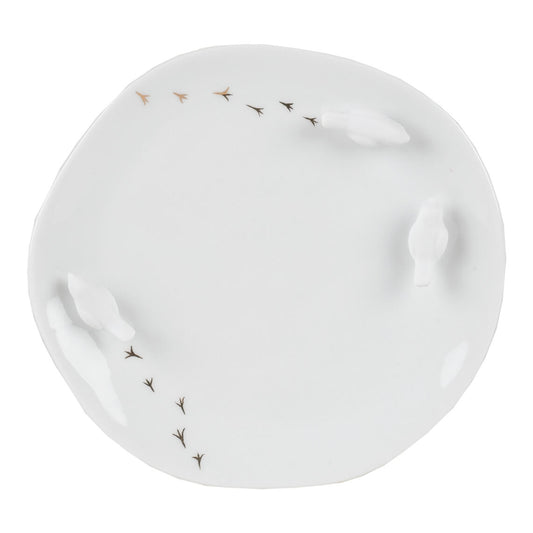 Teller aus Porzellan mit Details " Vögel " von räder design Vogel