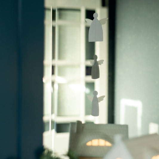 Girlande aus Papier 90cm " Engelskette " von räder design - Weihnachten Weihnachtsdekoration