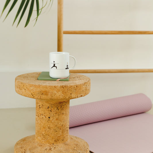 Tasse aus Porzellan " Yoga " von räder design Entspannung