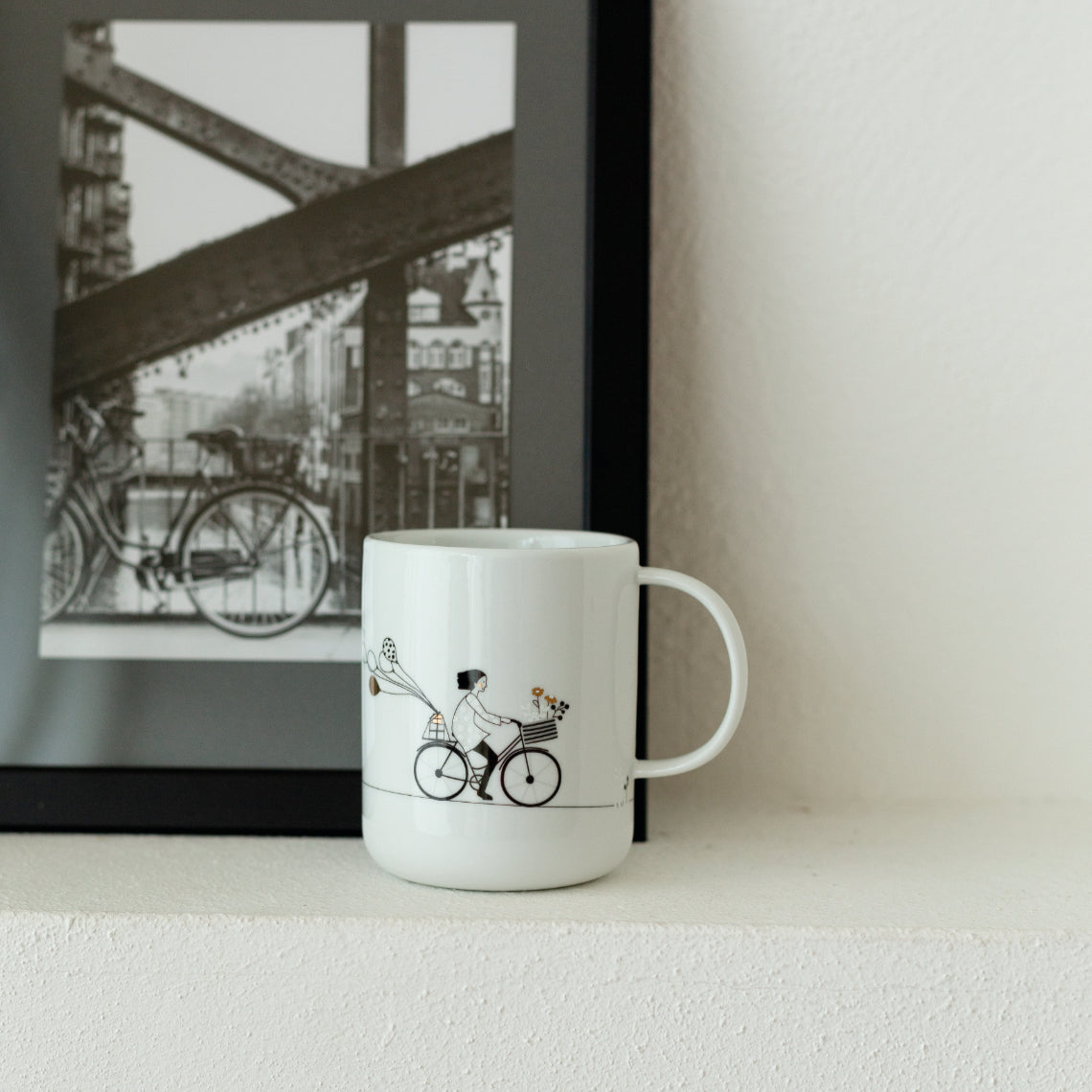Tasse aus Porzellan " Radfahren " von räder design - Fahrrad