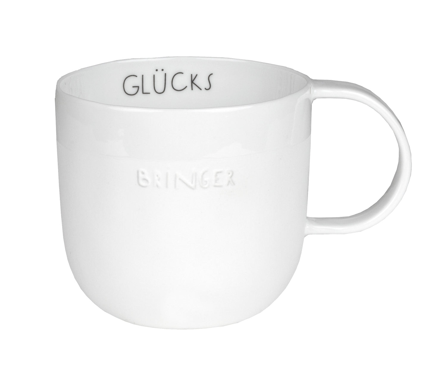 Tasse aus Porzellan " Glücksbringer " von räder design Glück im Becher