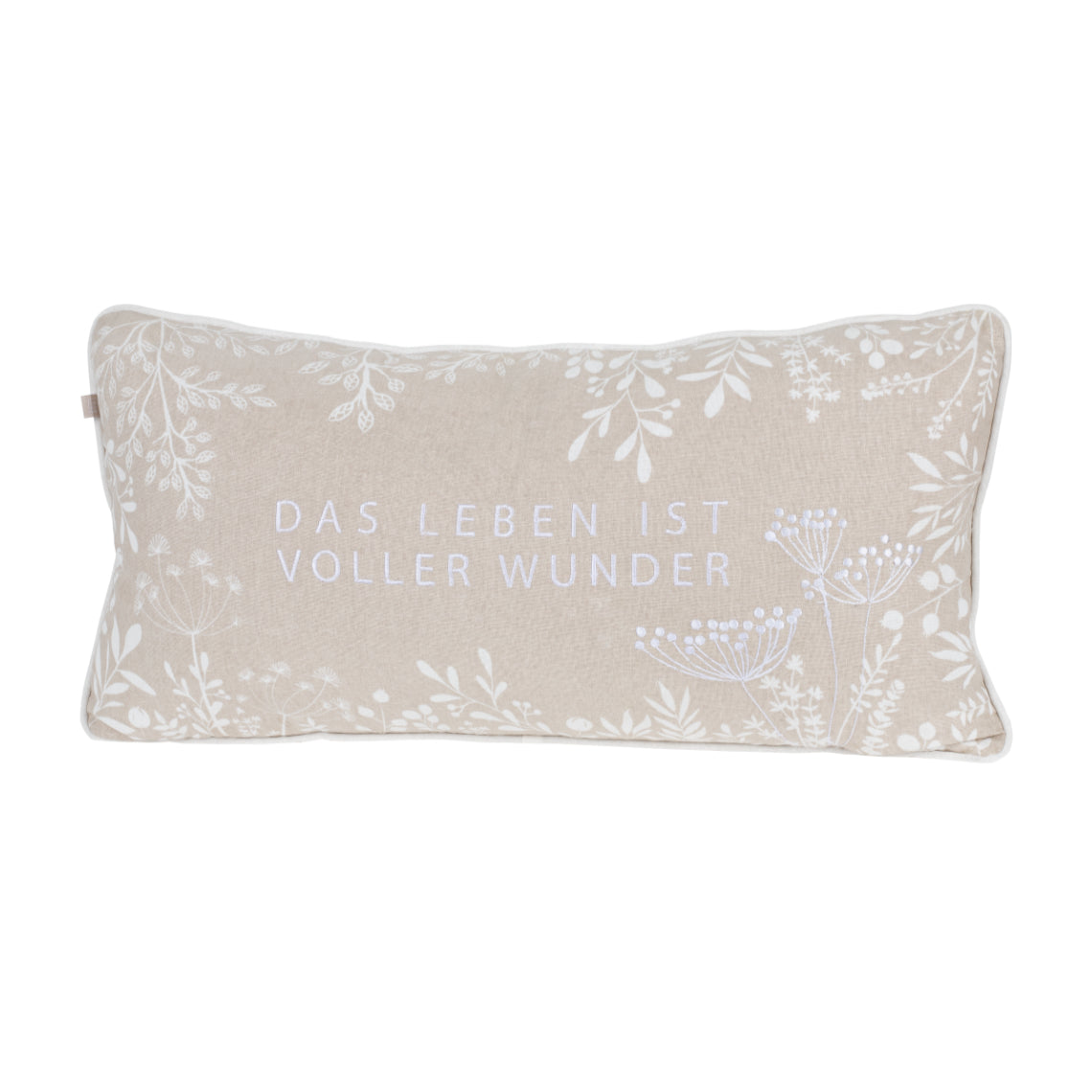 Kissen 60x30 cm " Das Leben ist voller Wunder " von räder design Dekokissen