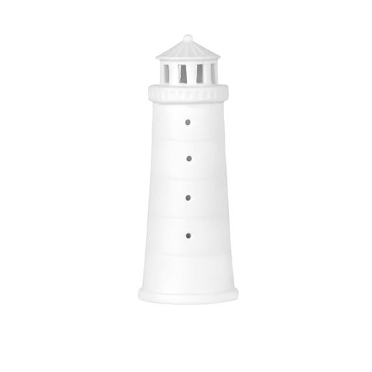 Maritime lighthouse made of porcelain with LED lighting by räder design