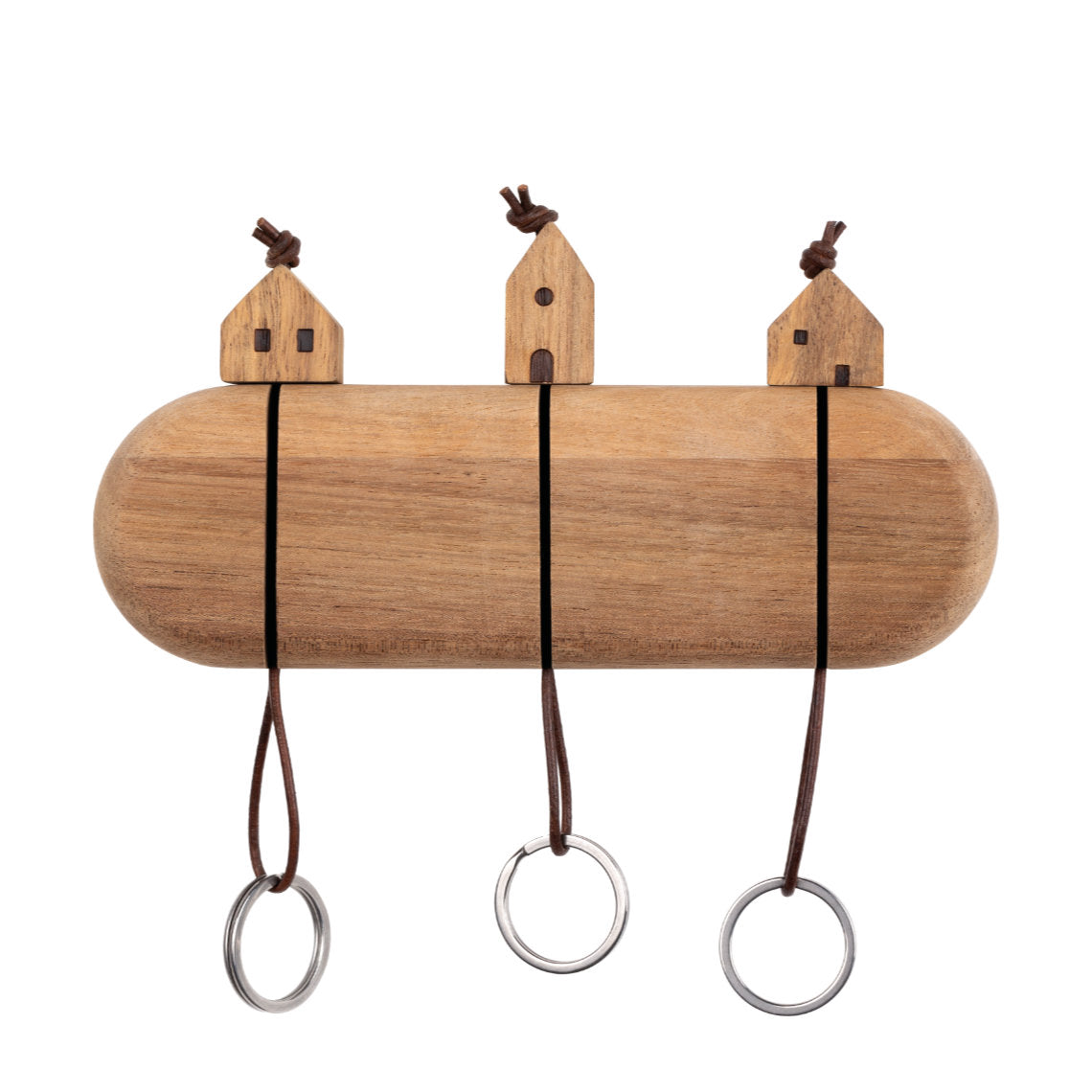Schlüsselbrett aus Holz inkl. Anhänger von räder design innovativ
