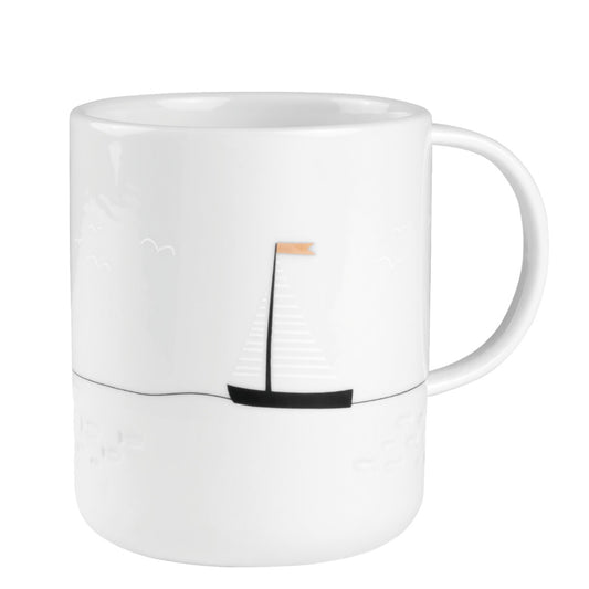 Maritime porcelain cup " Sailing " by räder design Sea Boat