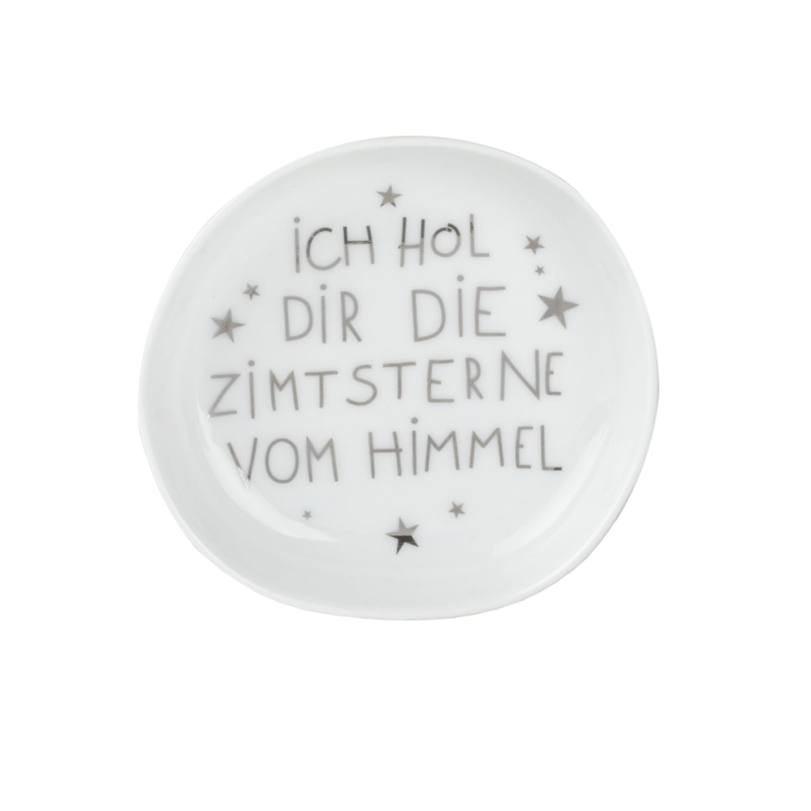 Schälchen aus Porzellan "Ich hol dir die Zimtsterne vom Himmel" von räder design - Weihnachten Weihnachtsdekoration