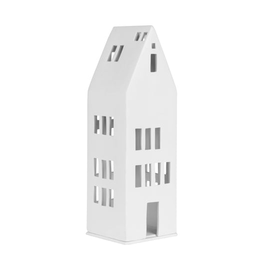 Lichthaus (groß) mit großen Fenstern von räder design - Teelichthalter