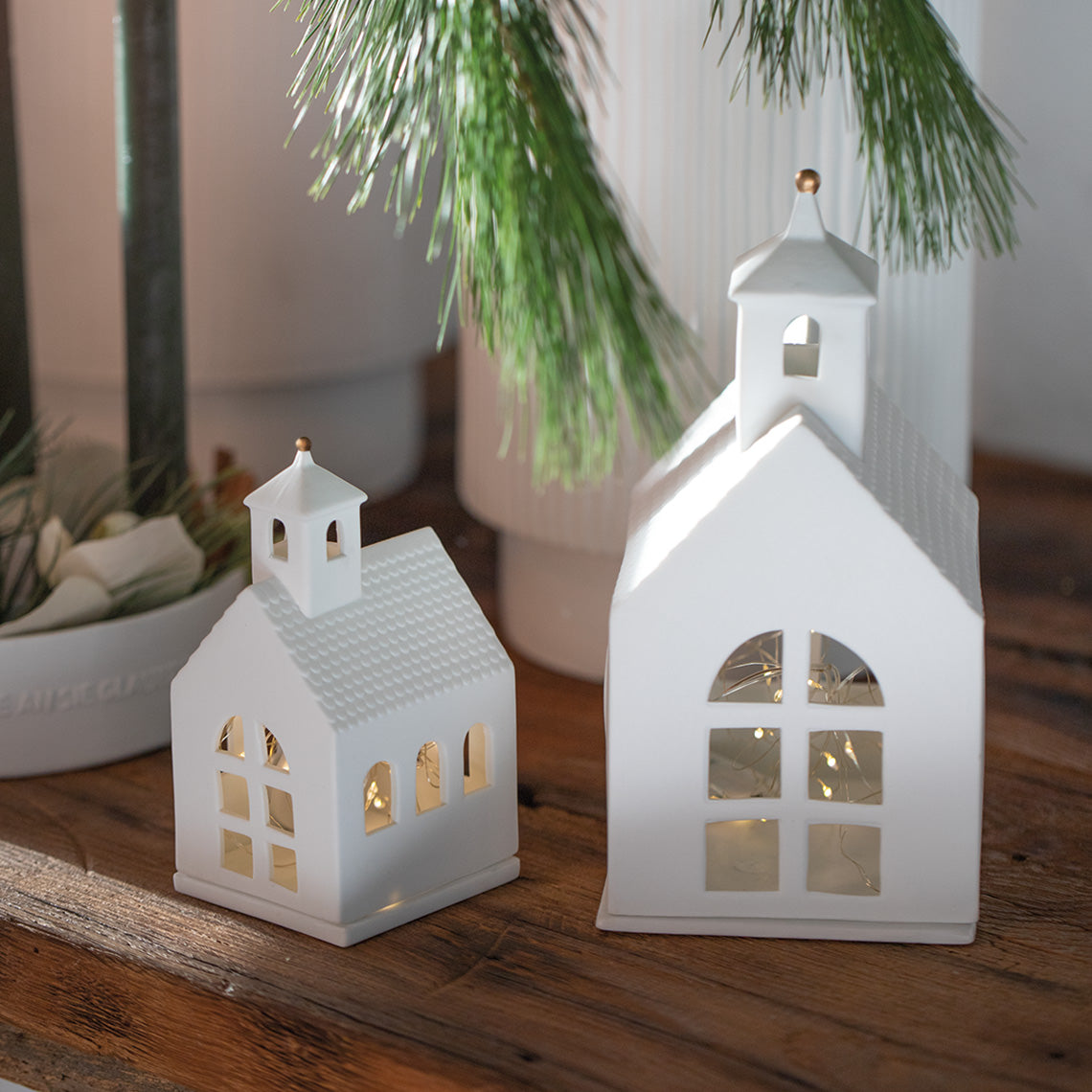 Lichthaus aus Porzellan "große Kapelle" von räder design - Weihnachten Weihnachtsdekoration