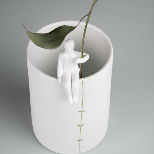 Vase aus Porzellan " Gärtner " von räder design Moderne Deko Blumen