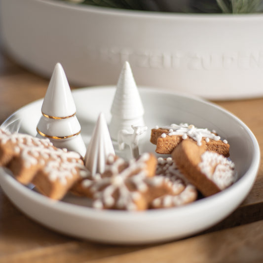 Dekoschale aus Porzellan "Wald" von räder design - Weihnachten Weihnachtsdekoration