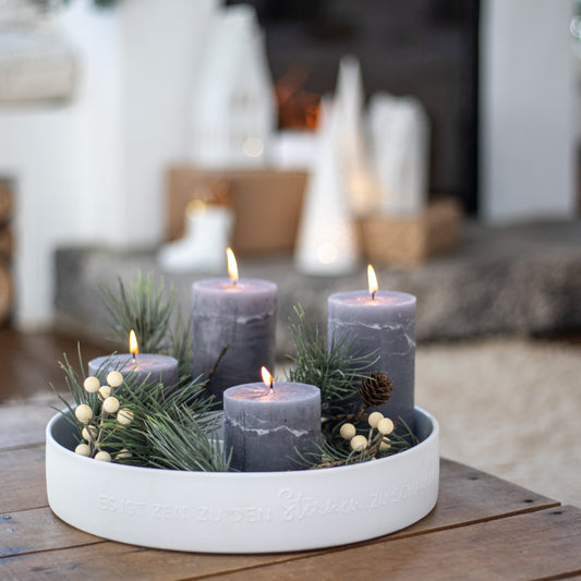 Porzellankranz " Nimm dir Zeit zum träumen " von räder design