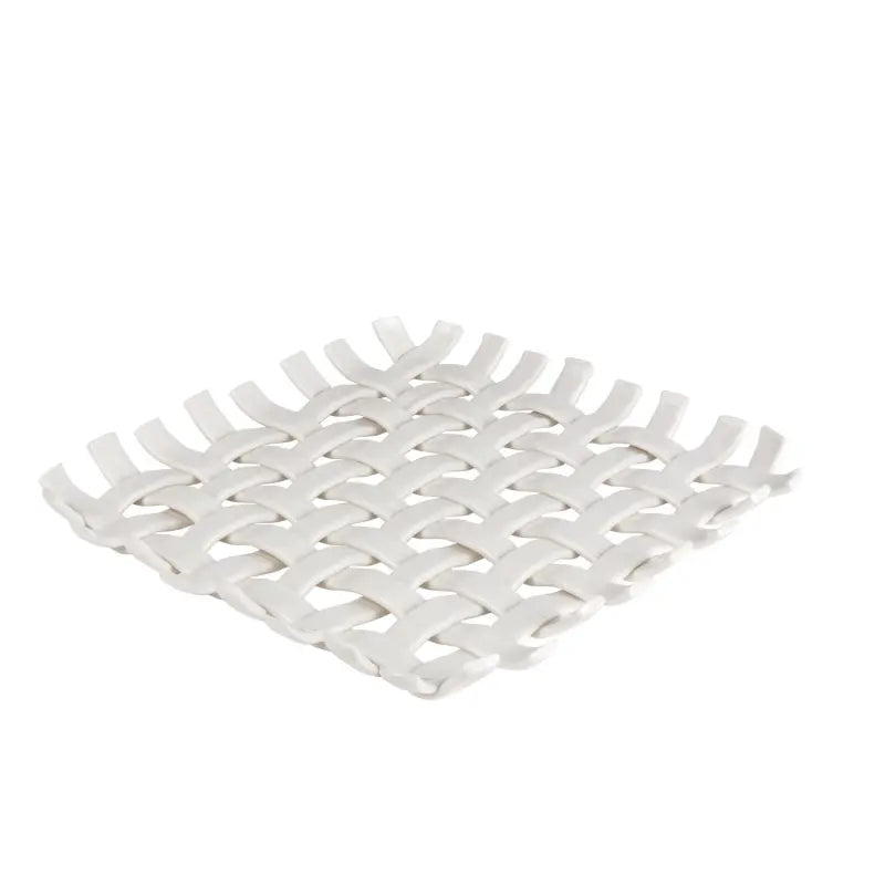 Schale Flechterei Kunststück von räder design - Design Highlight - 25x25x1,8cm