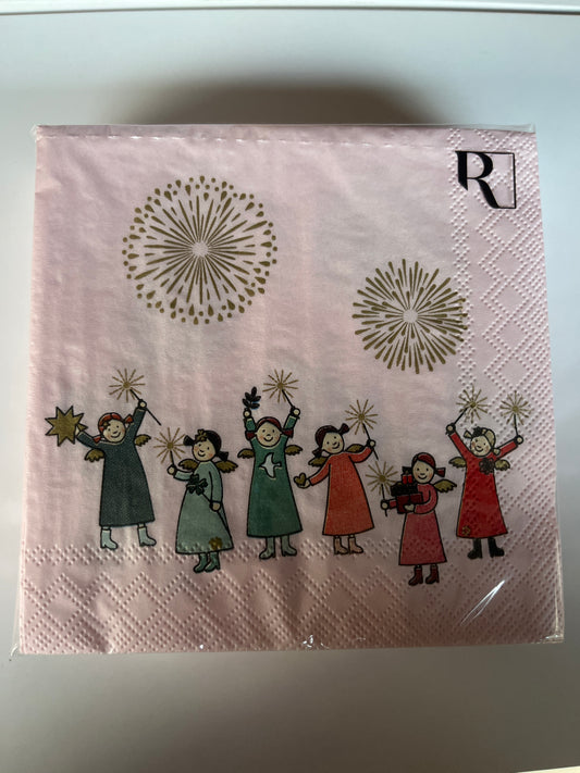 Cocktailservietten 25x25cm "Himmlische Schwestern" von räder design - Weihnachten Weihnachtsdekoration