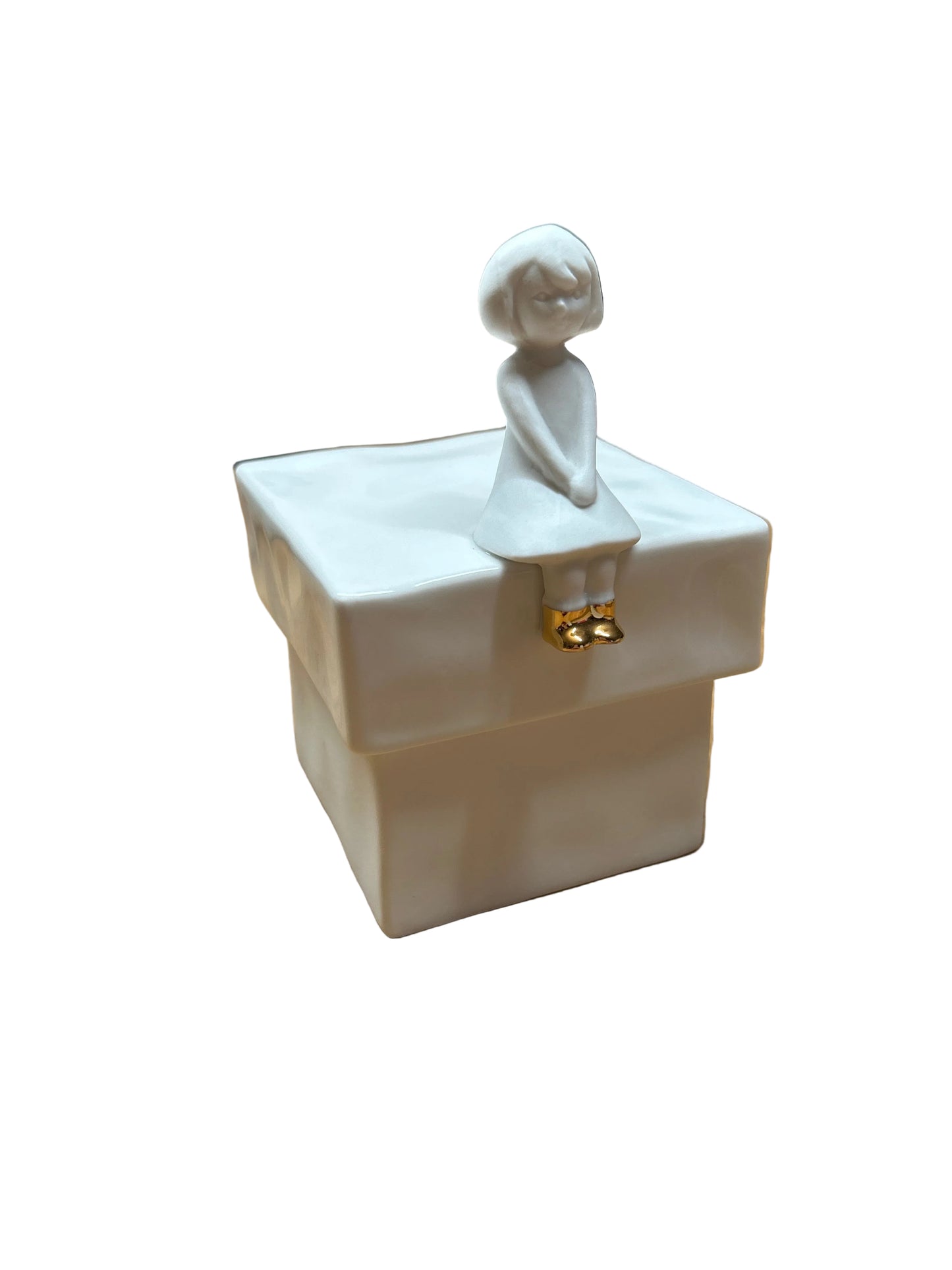 Dose Mädchen aus der Kollektion 2026 von räder design Aufbewahrung mit Stil aus Porzellan